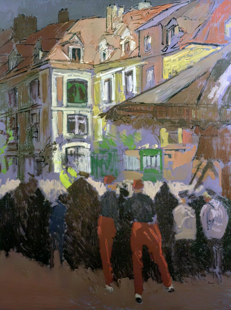 1900 - Walter Richard Sickert -  The Fair, Dieppe, France