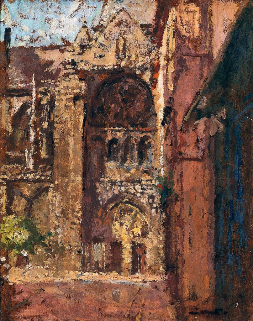 1906- Walter Richard Sickert -  La rue Pecquet