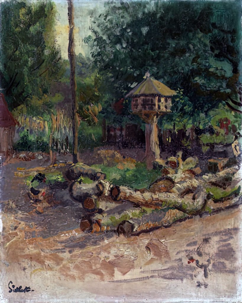 1913 - Walter Richard Sickert - The old dovecote, Torqueville