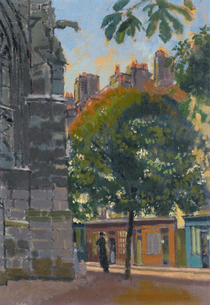 1913- Walter Richard Sickert - St.-Remy, apse of the church