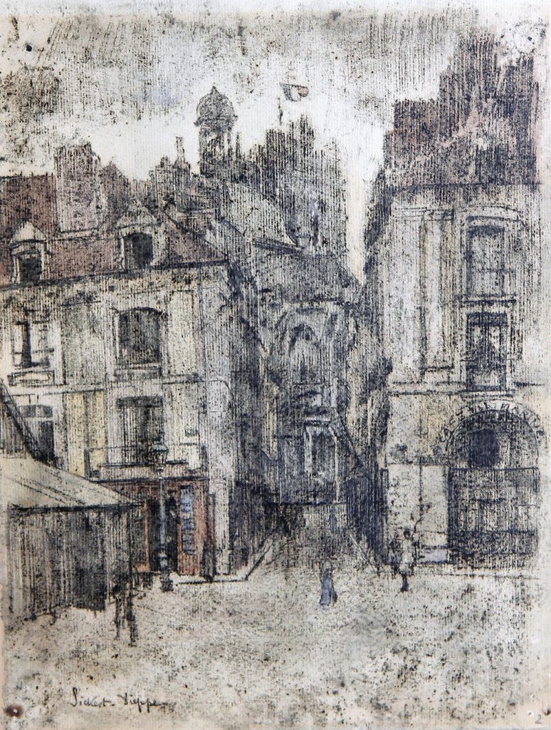 ????- Walter Richard Sickert - View of St-Jacques, corner of Rue Duquesne