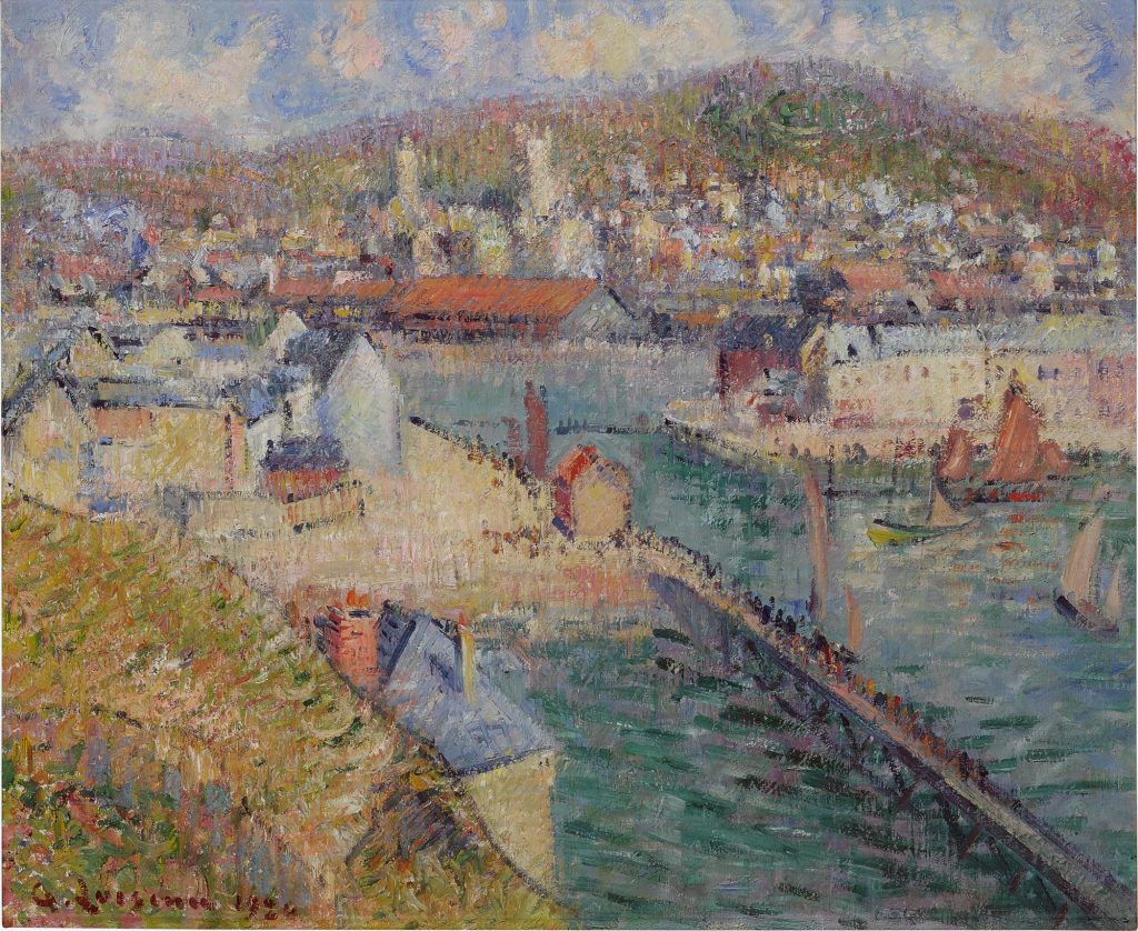 1924 - Gustave Loiseau - Port at Fecamp