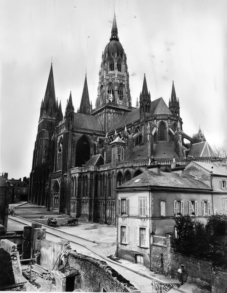 1877 - Emile-Andre Letellier - Notre-Dame Cathedral at Bayeux