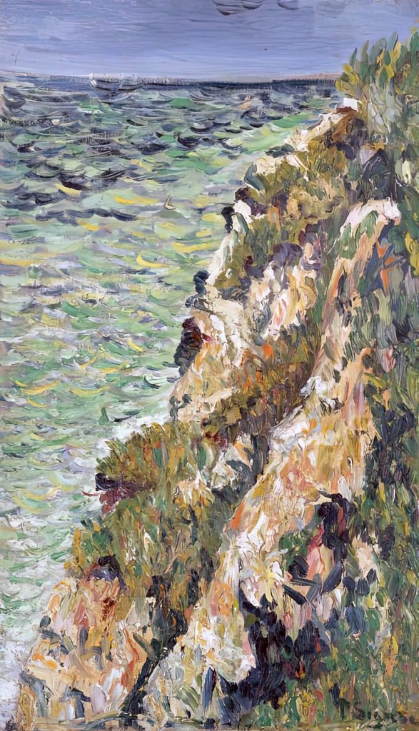 1883 - Paul Signac - Port-en-Bessin, a Cliff