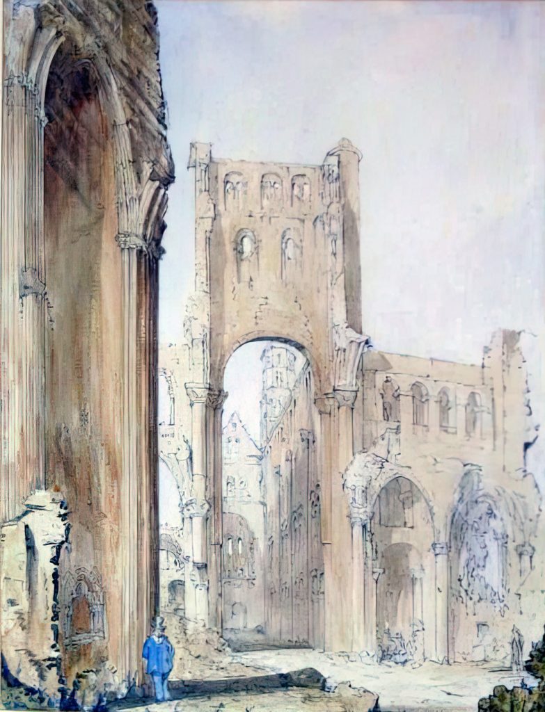 ???? - William Frome Smallwood - Abbey ruins