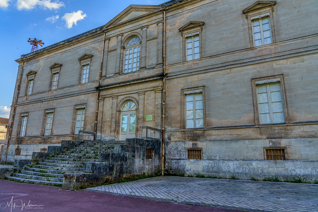 Rear of the museum building