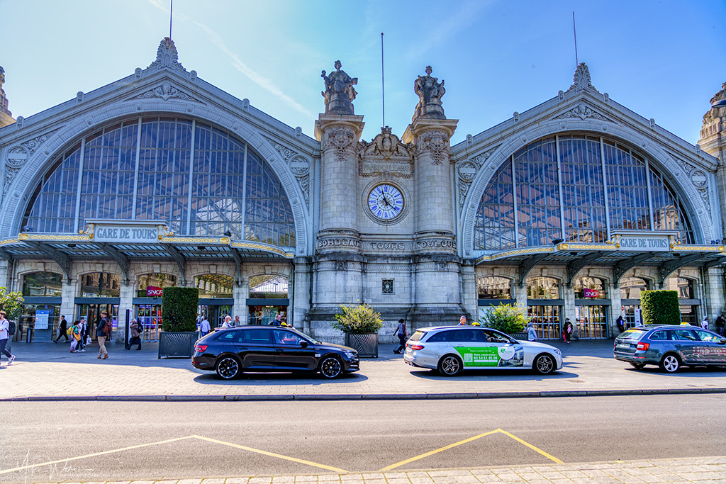 Main railway station of Tours