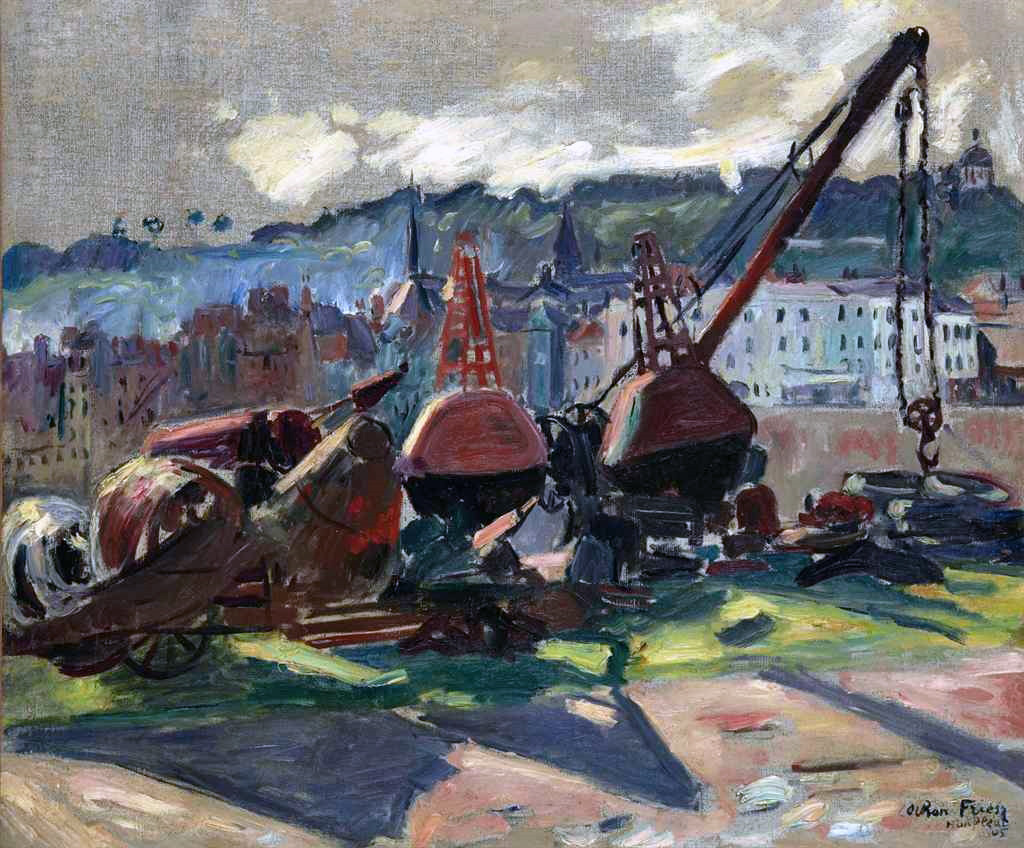 1905 - Othon Friesz - Port of Honfleur, Buoy Honfleur