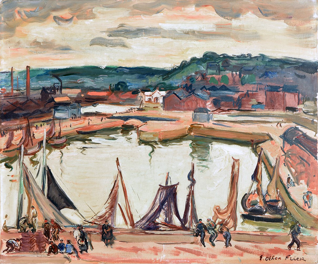 ???? - Othon Friesz - Basin at Honfleur