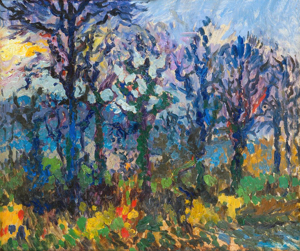 1923 - Paul-Elie Gernez - Chemin des Bruyeres in Honfleur