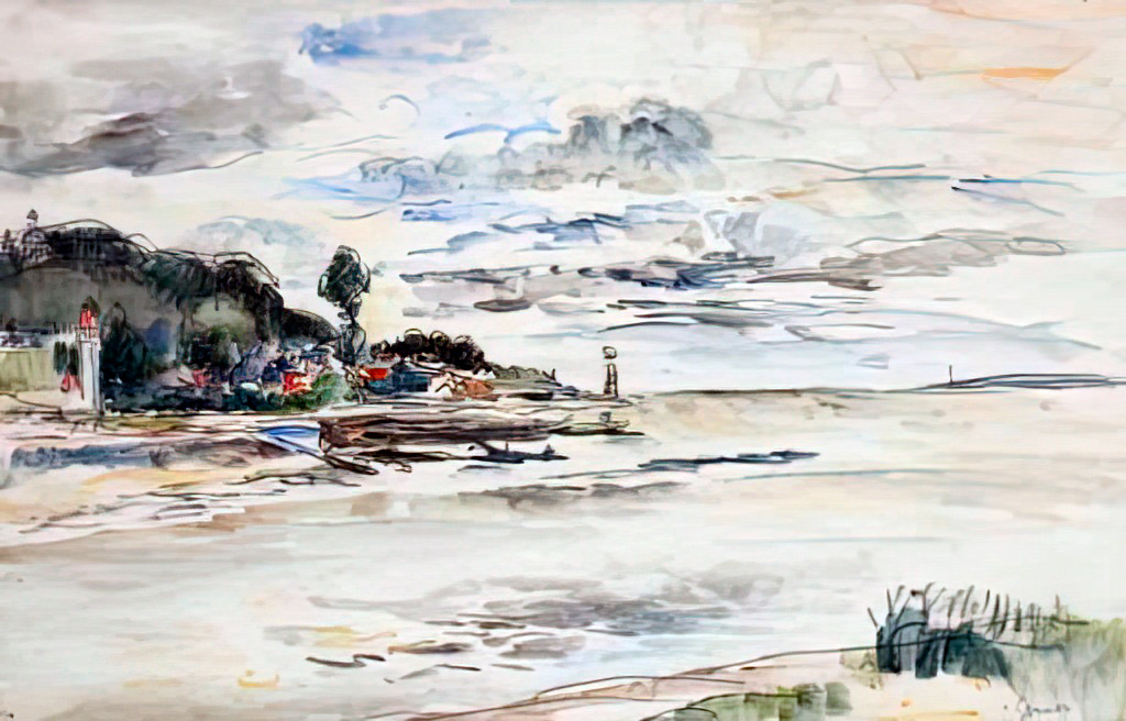 ???? - Paul-Elie Gernez - Honfleur, the estuary