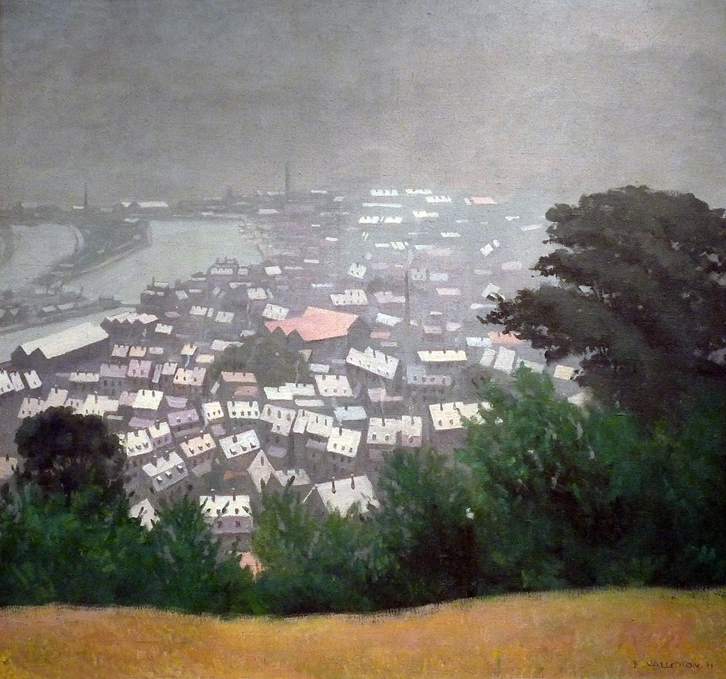 1911 - Felix Vallotton - Honfleur in Fog