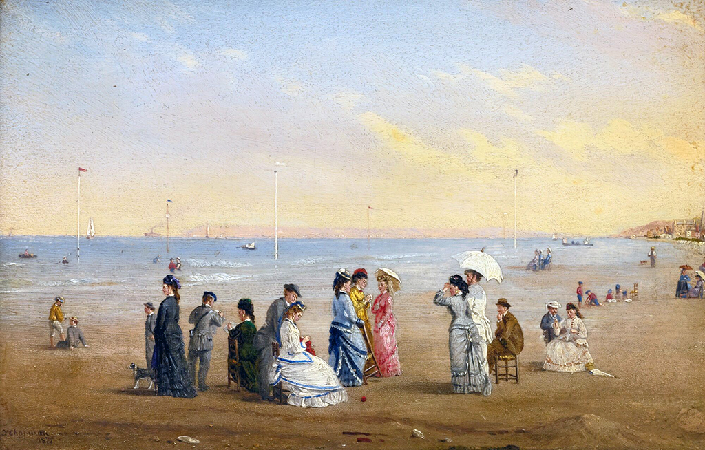 1875 - Conrad Wise Chapman - Trouville