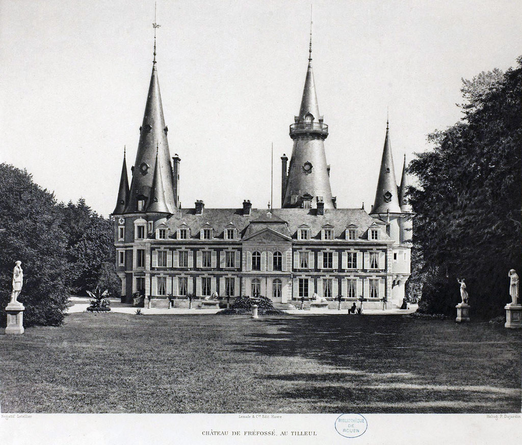 1893 - Emile-Andre Letellier - Chateau de Frefosse, at Tilleul