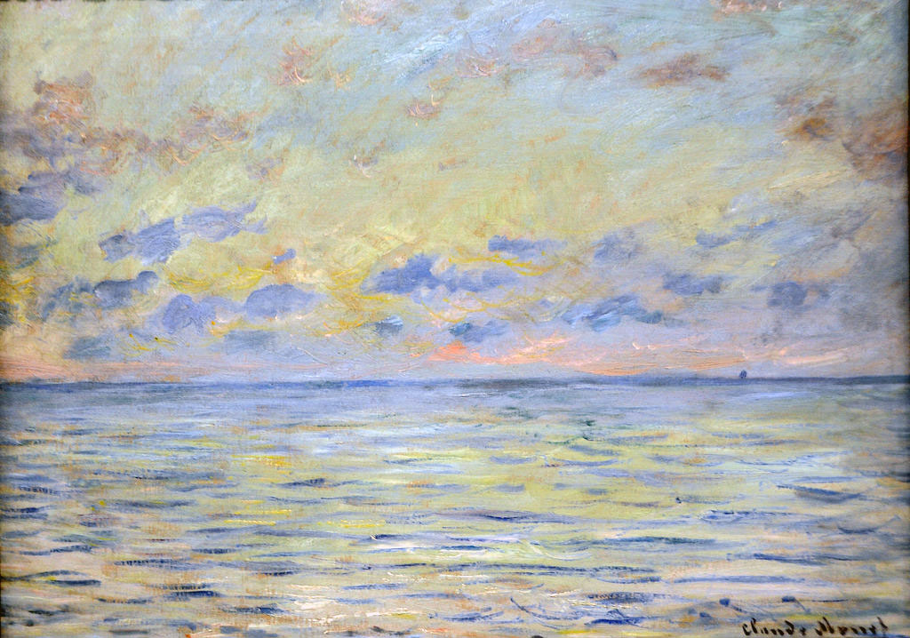 1882 - Claude Monet - Seascape near Etretat