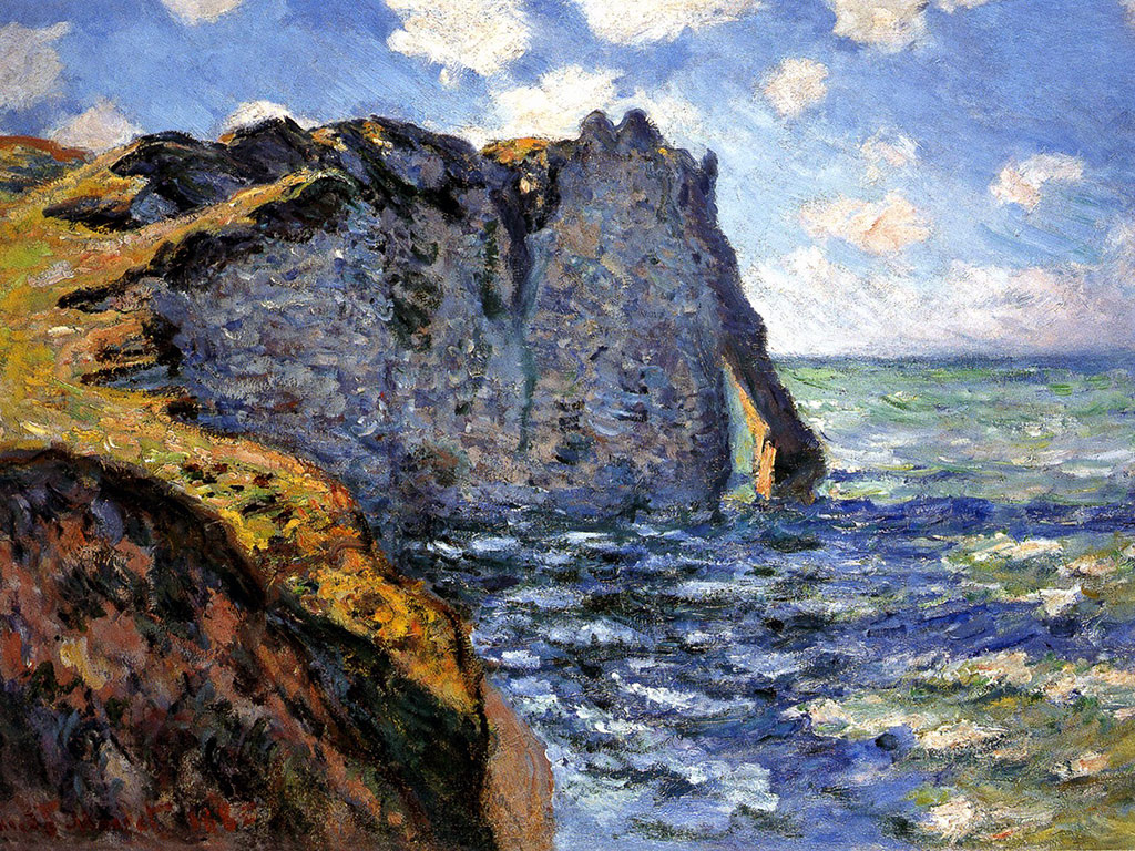 1882 - Claude Monet - The Manneport