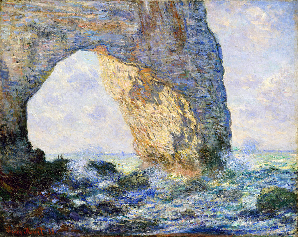 1883 - Claude Monet - The Manneport