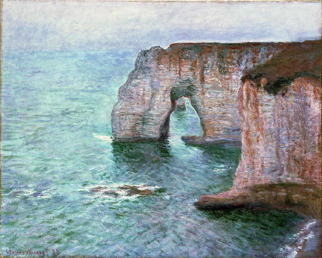 1885 - Claude Monet - The Manneport seen from the East