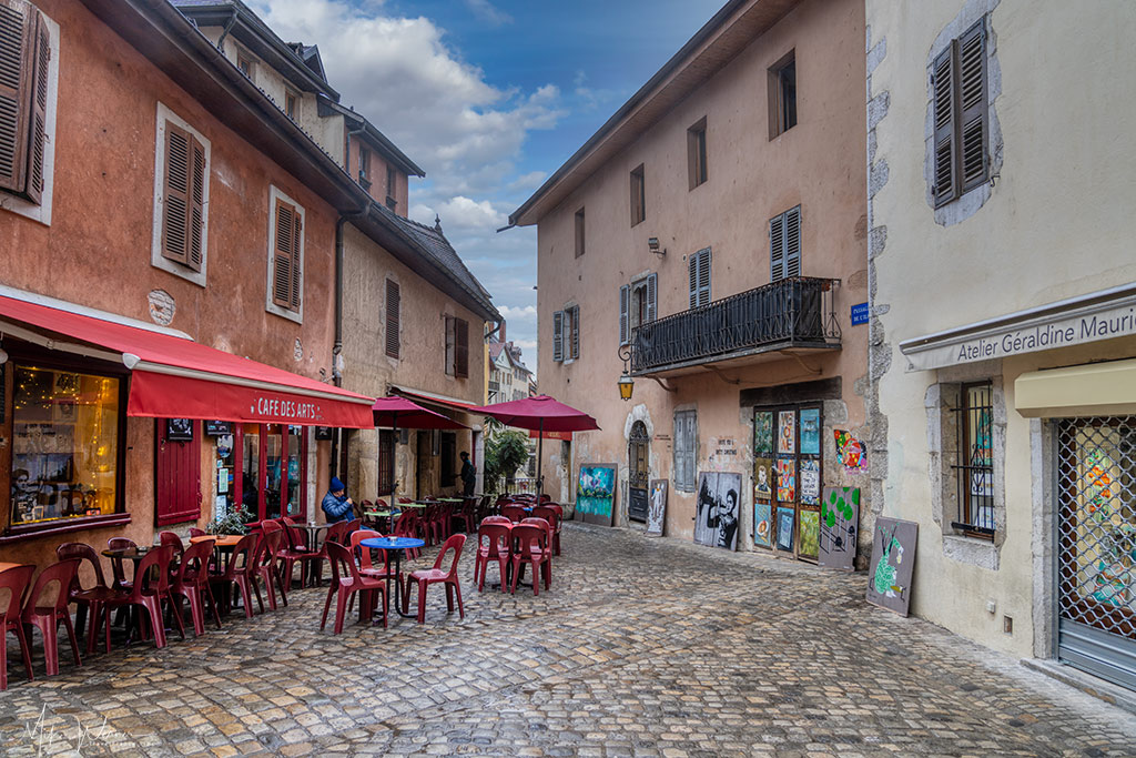 Cobblestone streets