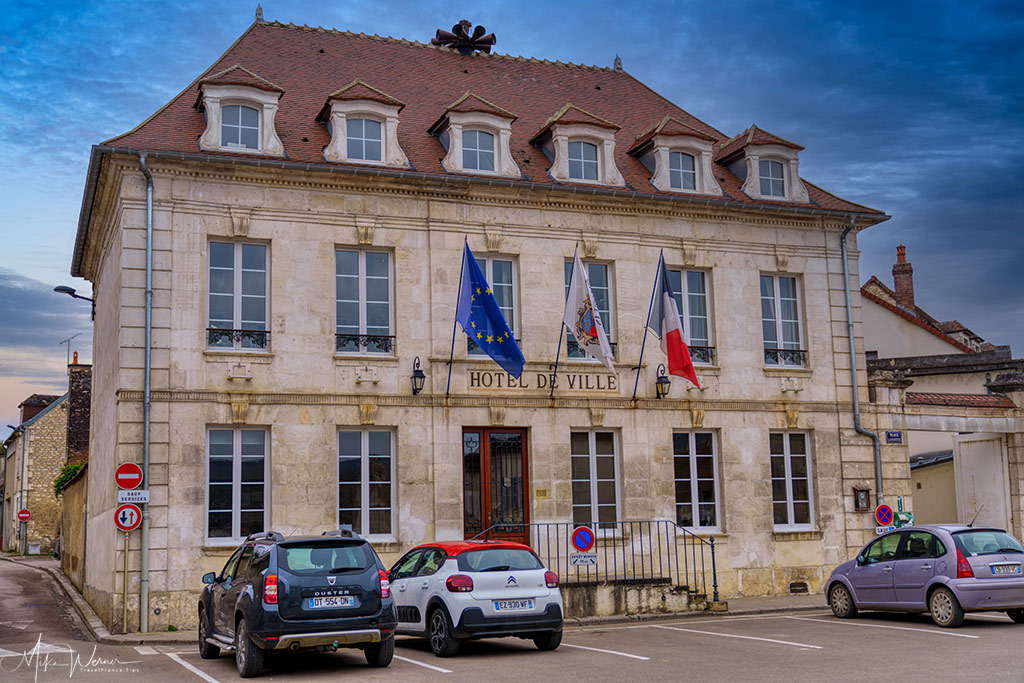 Mairie (town hall) of Chablis, Burgundy